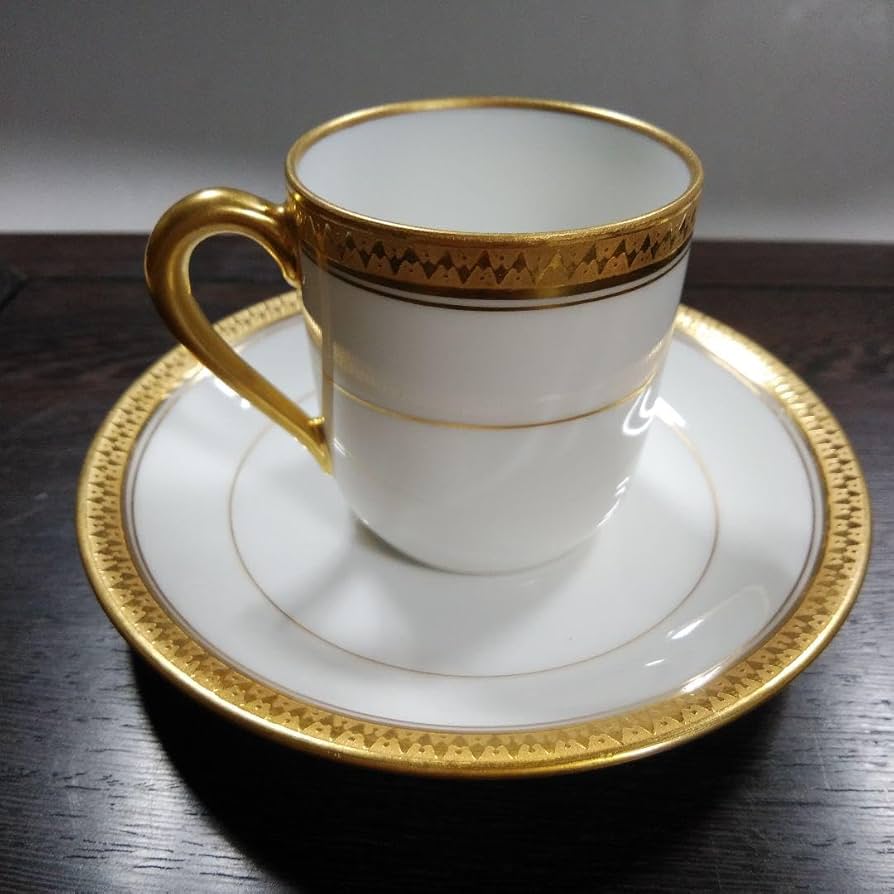 Amazon | オールド ノリタケ デミタス (二客) 管理.KT | ノー